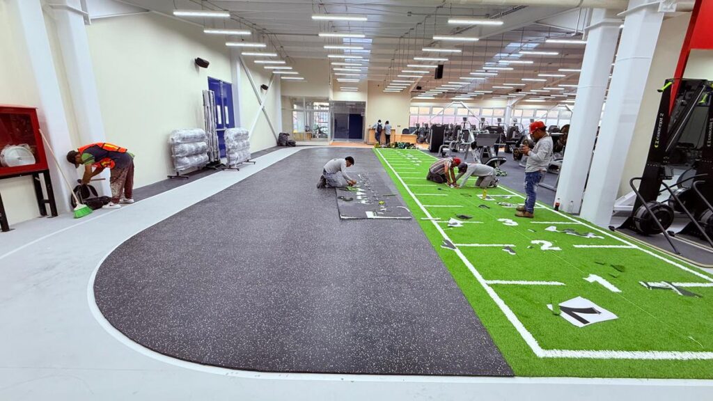 Instalación de pisos para gimnasio en León Gto – Piso de hule de alta calidad con garantía en toda la República Mexicana